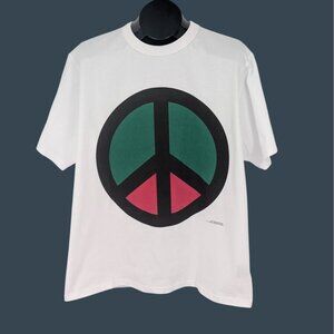 Joe Freshgoods T Shirt Men Size M Peace Sign Logo Graphic Print Streetwear Urban